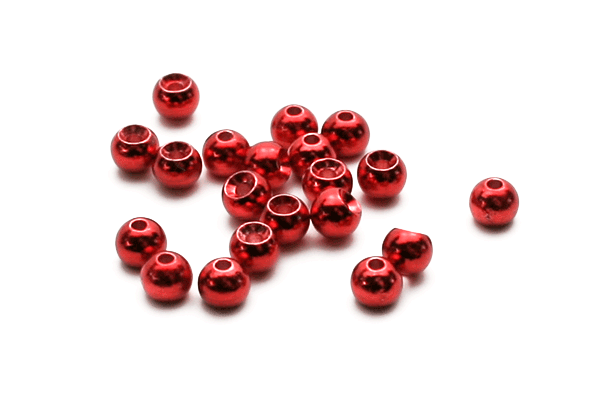 MFC Tungsten Lucent Beads - Christmas Red