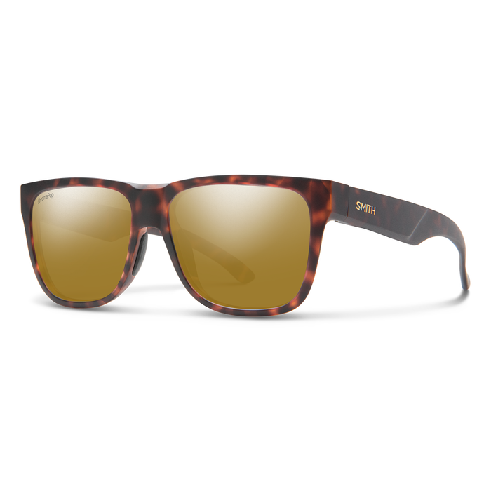 Smith Optics Lowdown 2: Matte Tortoise Frame / ChromaPop Polarized Bronze Mirror / Medium