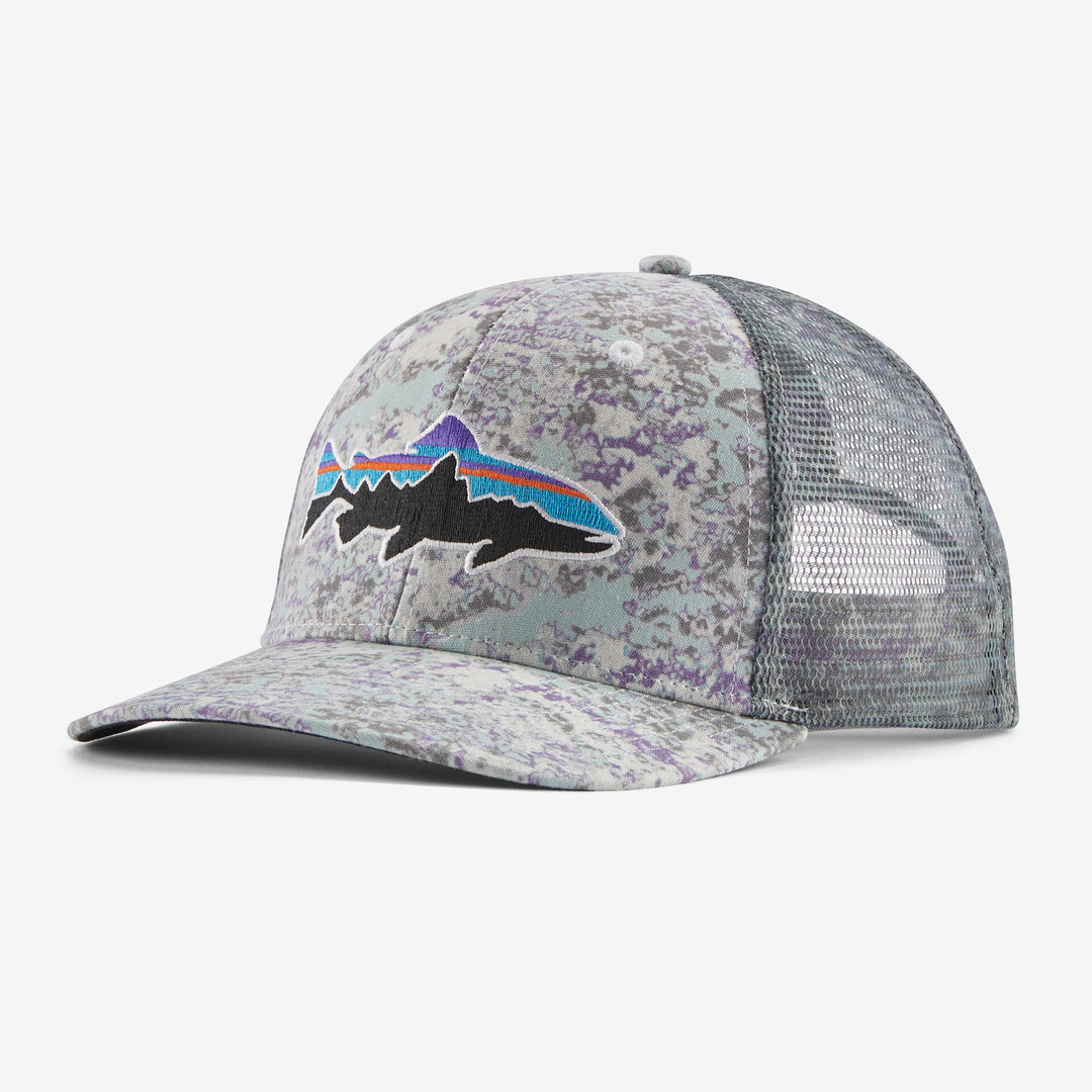 Patagonia Fitz Roy Trout Trucker Hat Rock Wash: Thermal Blue