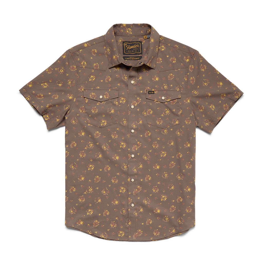 Howler Brothers H Bar B Snapshirt - Bouquets : Morel