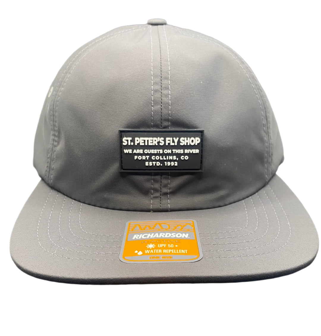 Richardson Sports St. Peter's Fly Shop Rubber Patch Hat Wildwood Charcoal