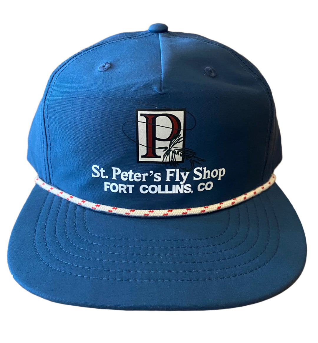 Captuer Headwear St.Peter's Classic P Print Navy/White/Red Rope