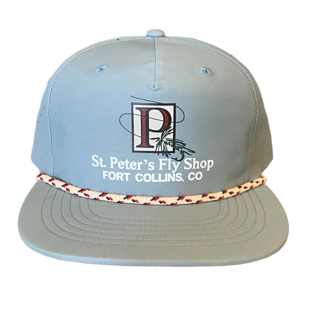 Captuer Headwear St.Peter's Classic P Print Blue/White/Red Rope