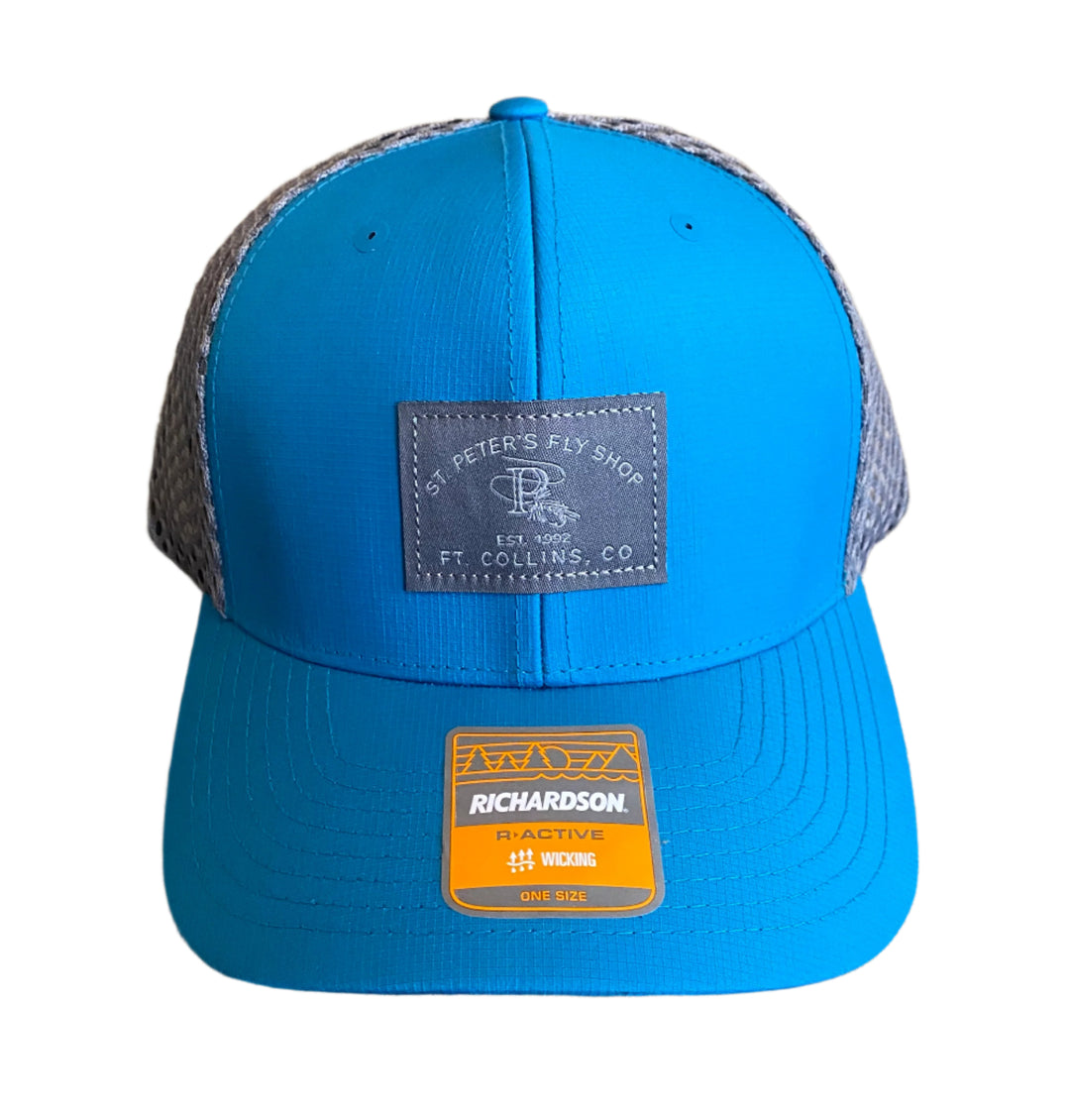 Richardson Sports St. Peter's Gray Classic P Hat Teal/Charcoal