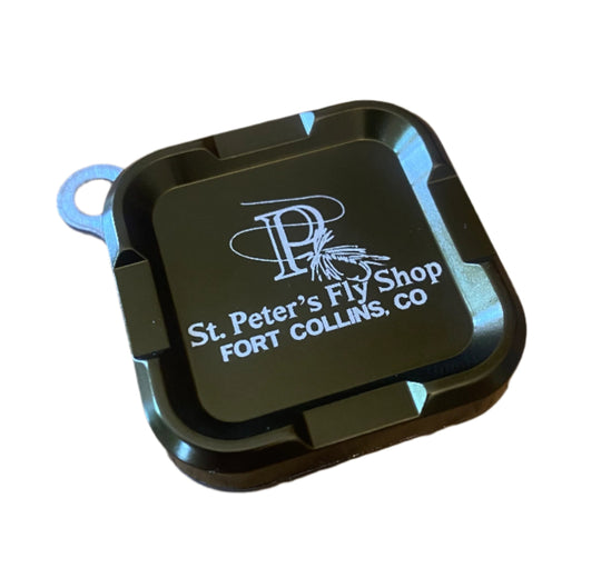 Cling Mag Grab Mini Fly Patch St.Peter's "Classic P" 1.5" x 1.5"