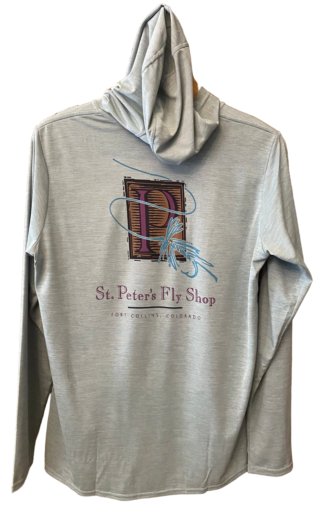 Patagonia W's Cap Cool Daily Hoody - Thermal Blue - SPFS Aqua Classic P Logo