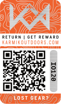 Karmik Outdoors Single Decal High Vis