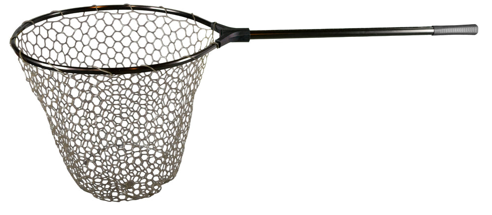 Adamsbuilt Fishing Aluminum Boat Net 22" with Camo Ghost Netting