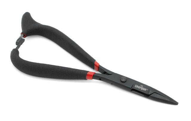 Pince Umpqua Rivergrip PS Ultra 5,5″ – Orange Vif, Pour La Pêche à La Mouche