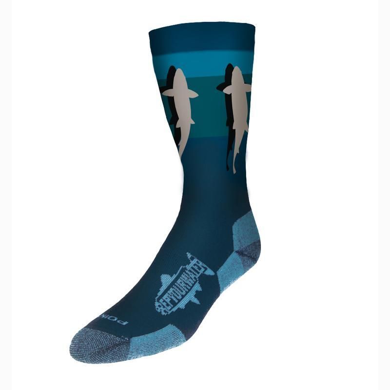 Rep Your Water Trout Skin Socks