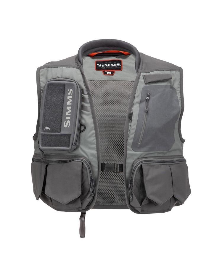 Simms Freestone Vest: Pewter
