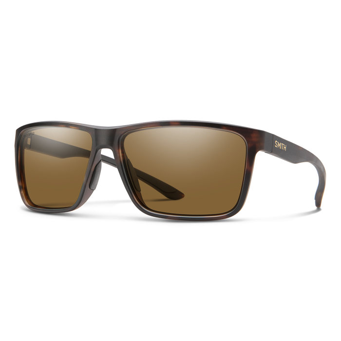 Smith Optics Riptide: Matte Tortoise Frame / ChromaPop Polarized Brown / Medium to Large
