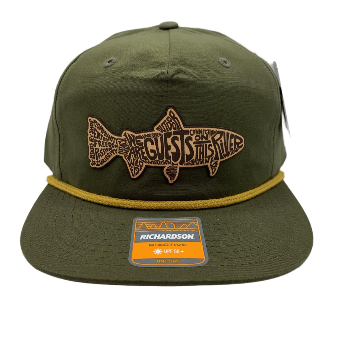 St Peters Leather Manifesto Hat- Snapback