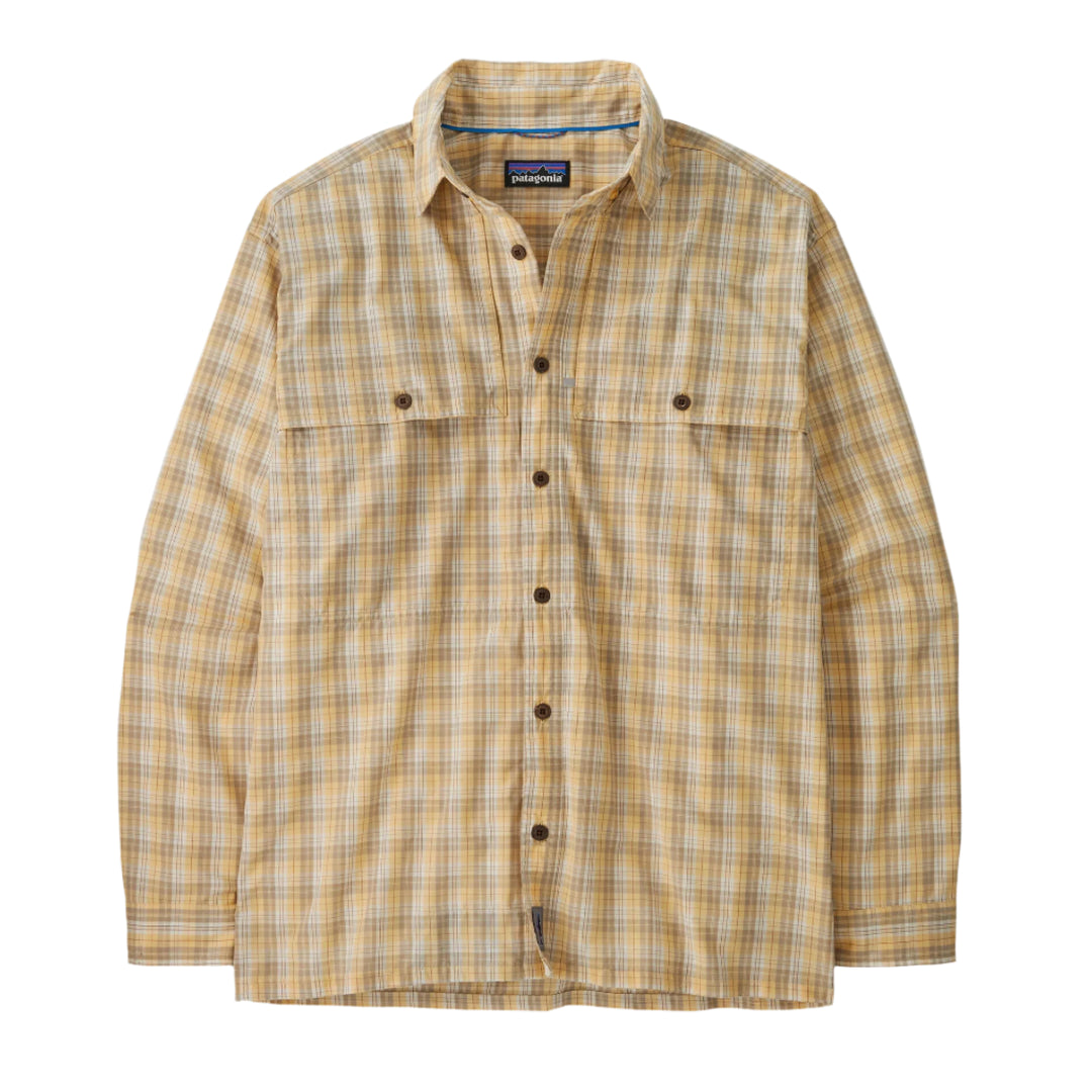 Patagonia L/S Island Hopper Shirt - Dipper: Beeswax Tan