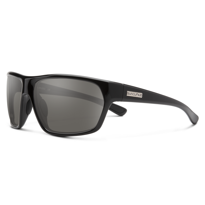 Suncloud Boone: Black Frame / Polarized Gray
