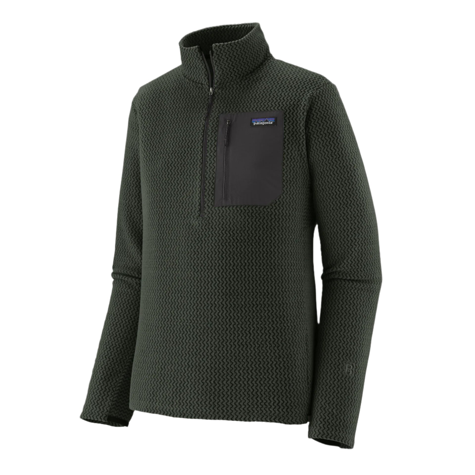 Patagonia R1 Air Zip Neck - Old Growth Green – St. Peter's