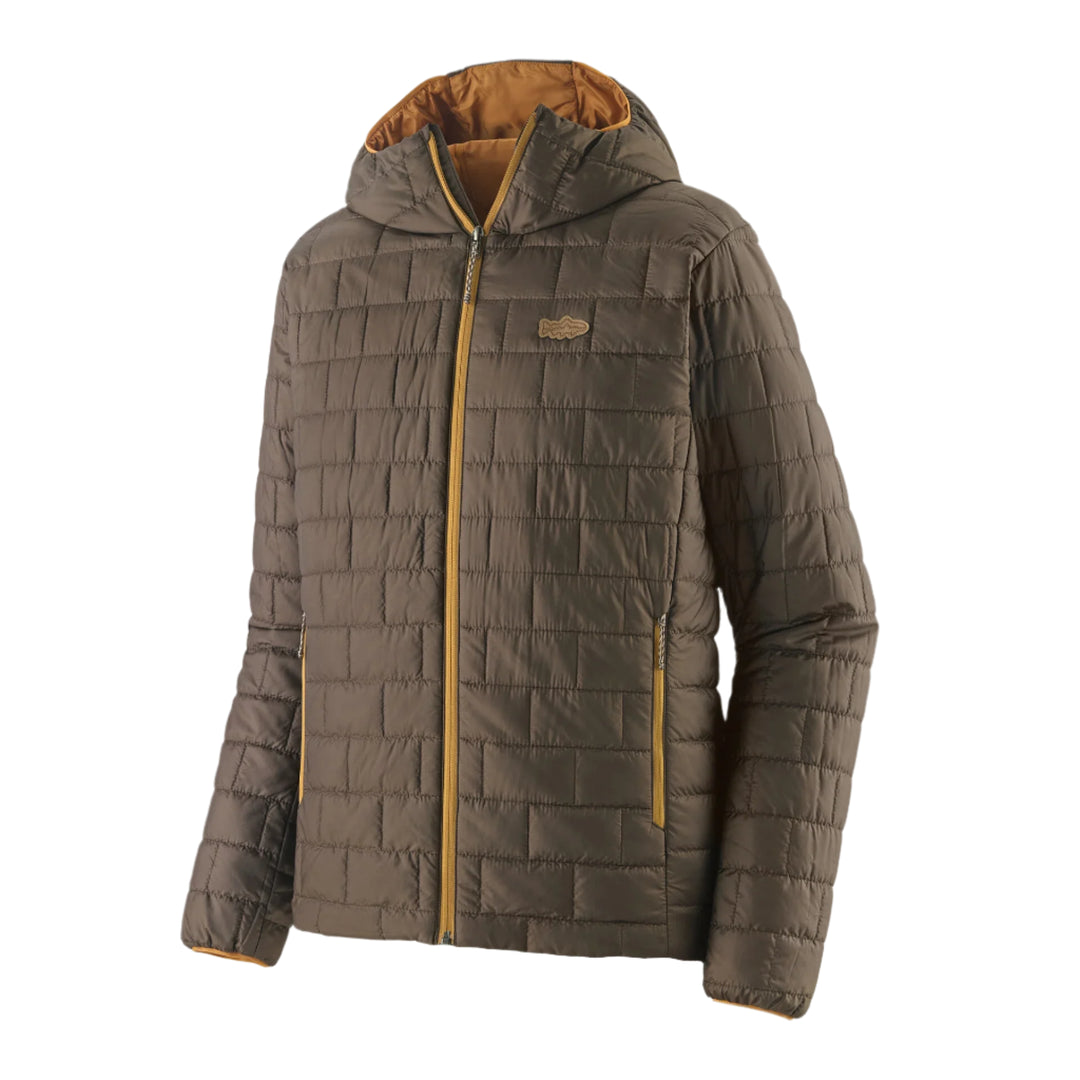 Patagonia Nano Puff Fitz Roy Trout Hoody - Otter Brown
