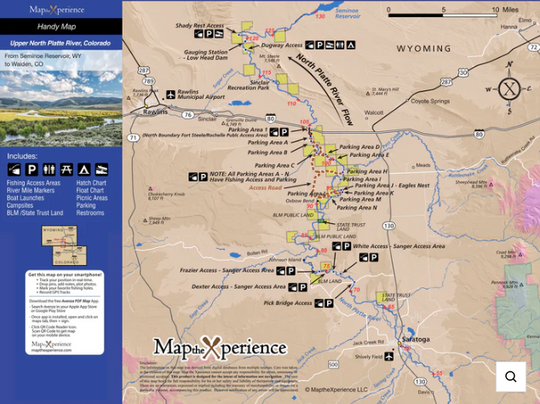 Upper North Platte Pocket Map
