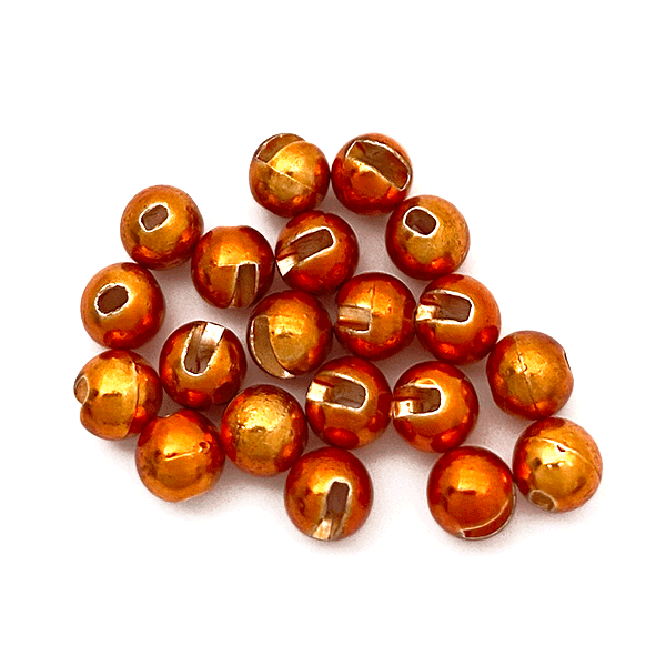 MFC Tungsten Lucent Jig Beads - Orange