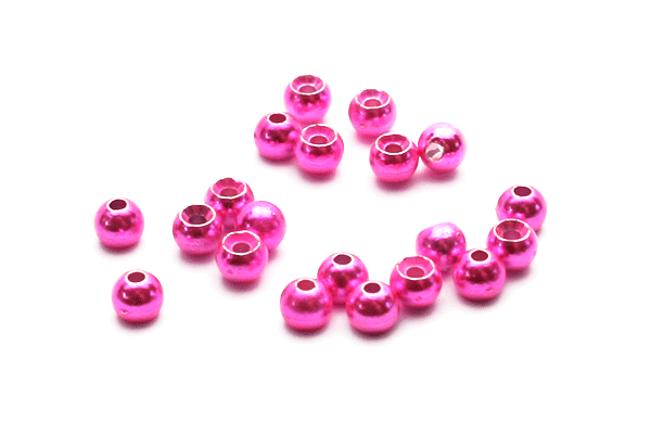 MFC Tungsten Lucent Beads - Hot Pink