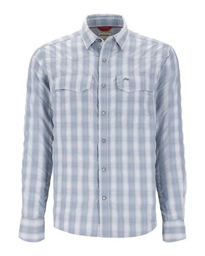 Simms Big Sky LS Shirt - Bimini Blue
