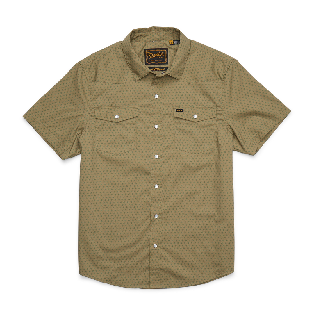 Howler Brothers H Bar B Snapshirt - Lockhart Floral : Olive