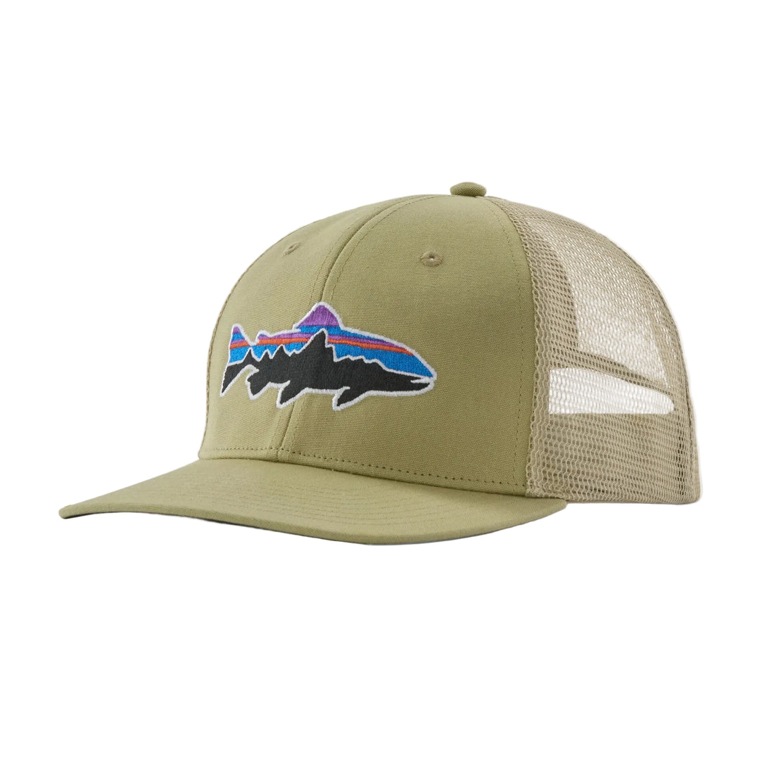 Patagonia Fitz Roy Trout Trucker Hat - Gumtree Green