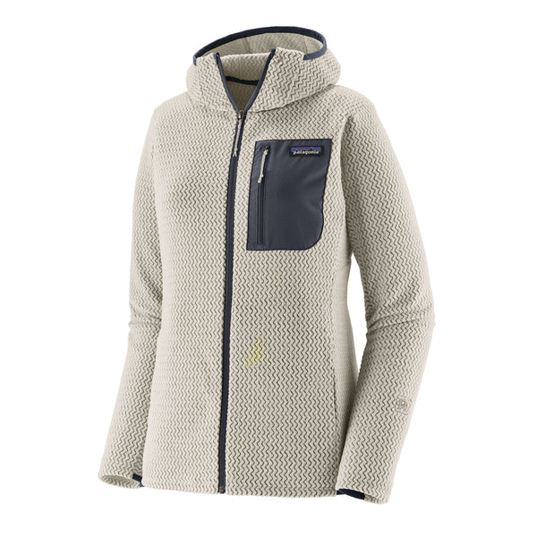 Patagonia W's R1 Air Full-Zip Hoody - Birch White
