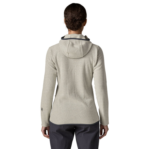 Patagonia W's R1 Air Full-Zip Hoody - Birch White