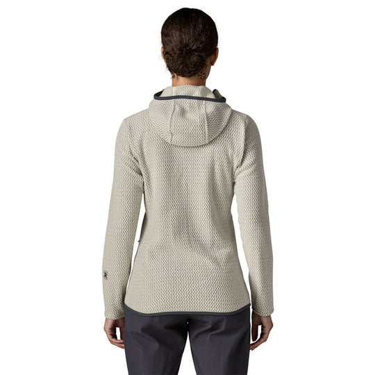 Patagonia W's R1 Air Full-Zip Hoody - Birch White