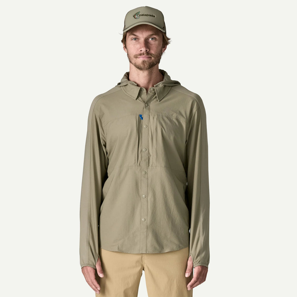 Patagonia River Rambler Hybrid Sun Hoody - River Rock Green