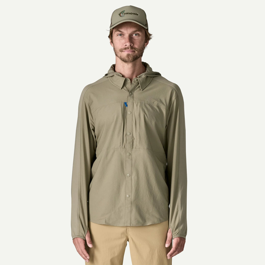 Patagonia River Rambler Hybrid Sun Hoody - River Rock Green