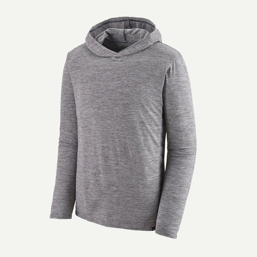 M's Cap Cool Daily Hoody: Feather Grey SPFS Red Manifesto Logo