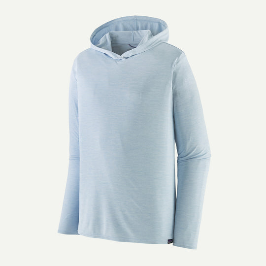 M's Cap Cool Daily Hoody: Fleck Blue SPFS Blue Manifesto Logo