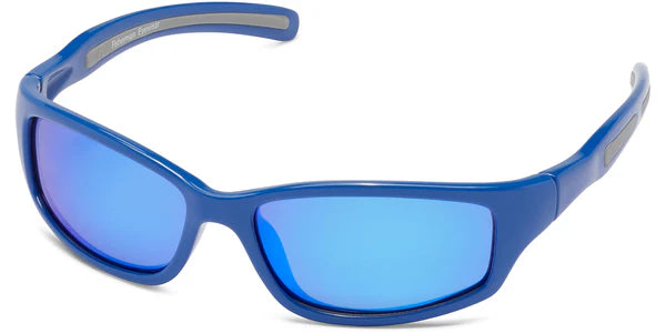 Fisherman Eyewear Bluegill Kids glasses Blue/ Blue Mirror Lens