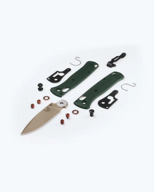 Benchmade Mini Bugout - Taiga Green Grivory
