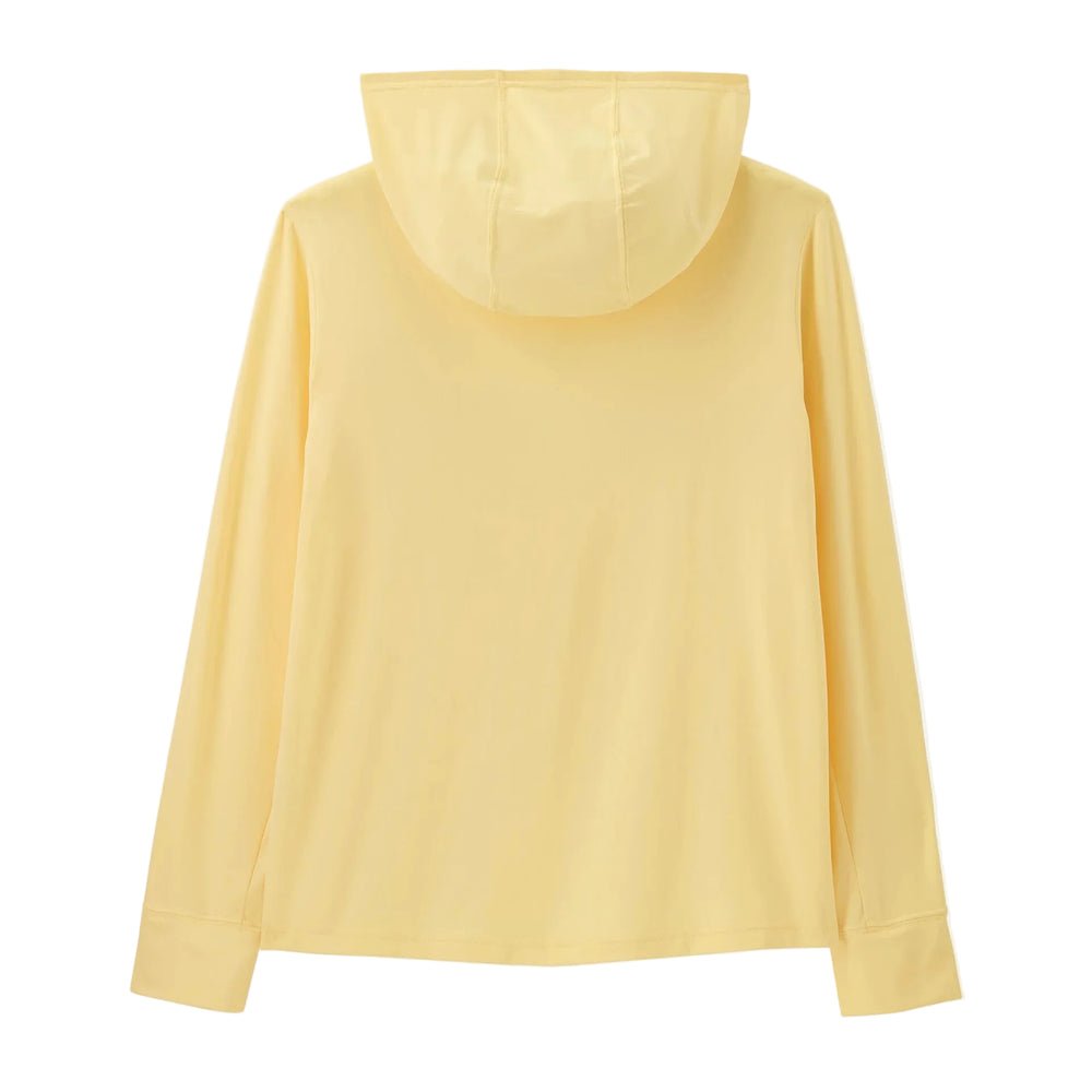 Patagonia Kid's Cap Silkweight Hoody - P-6 Outline: Buttercup Yellow