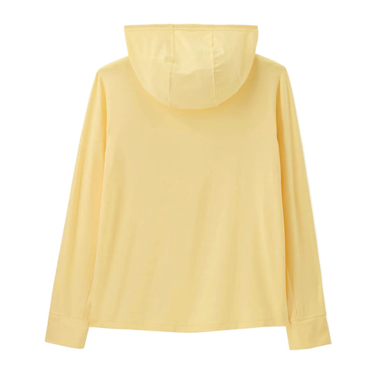 Patagonia Kid's Cap Silkweight Hoody - P-6 Outline: Buttercup Yellow