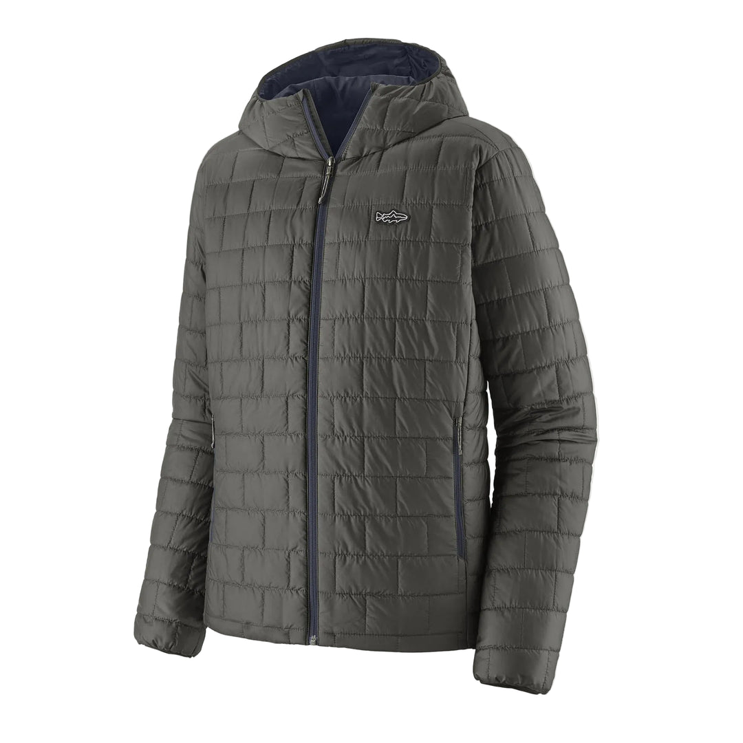 Patagonia Nano Puff Fitz Roy Trout Hoody - Forge Grey