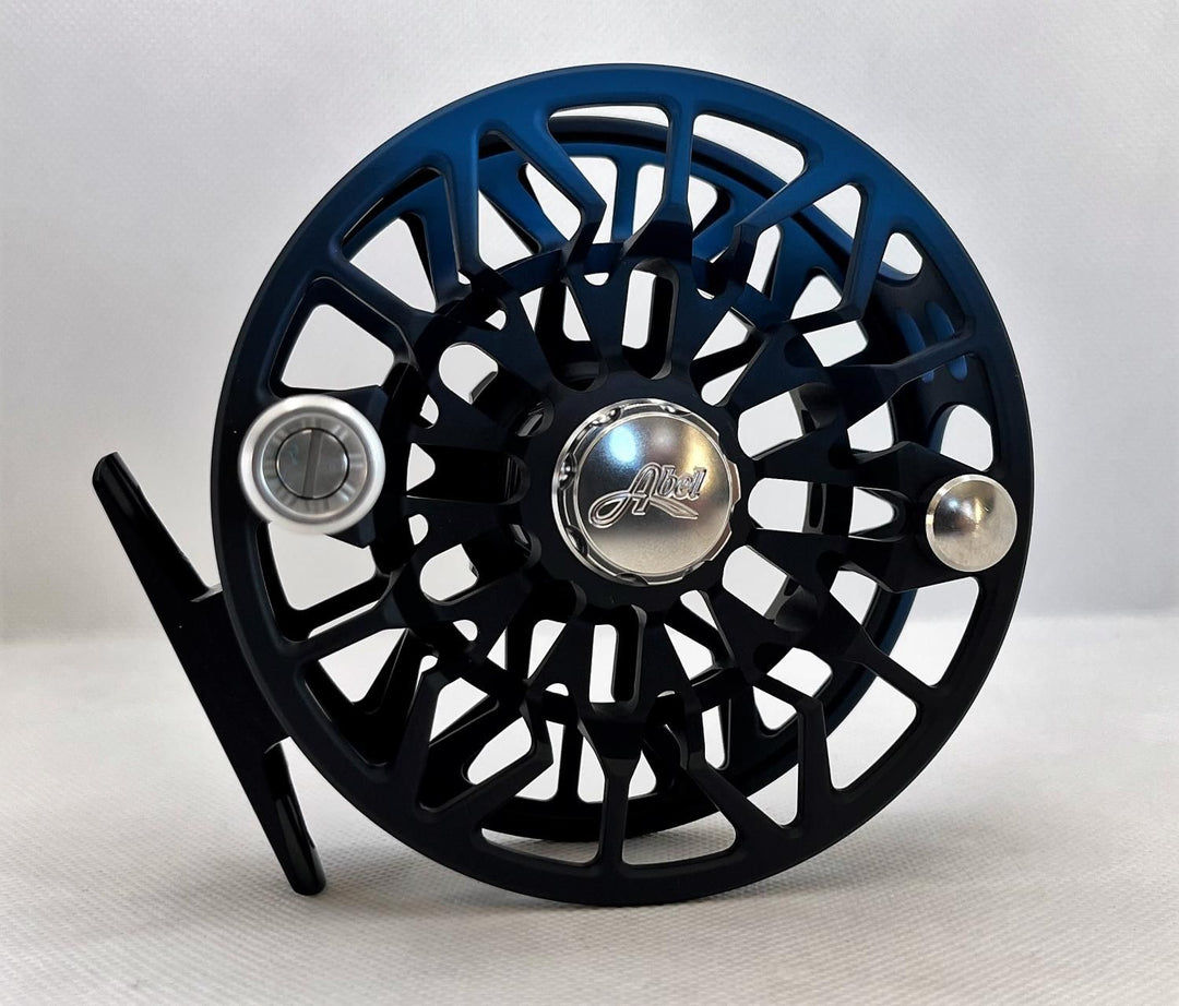 Abel SDS 910 Ported Satin BlackBlue fade w Platinum Handle