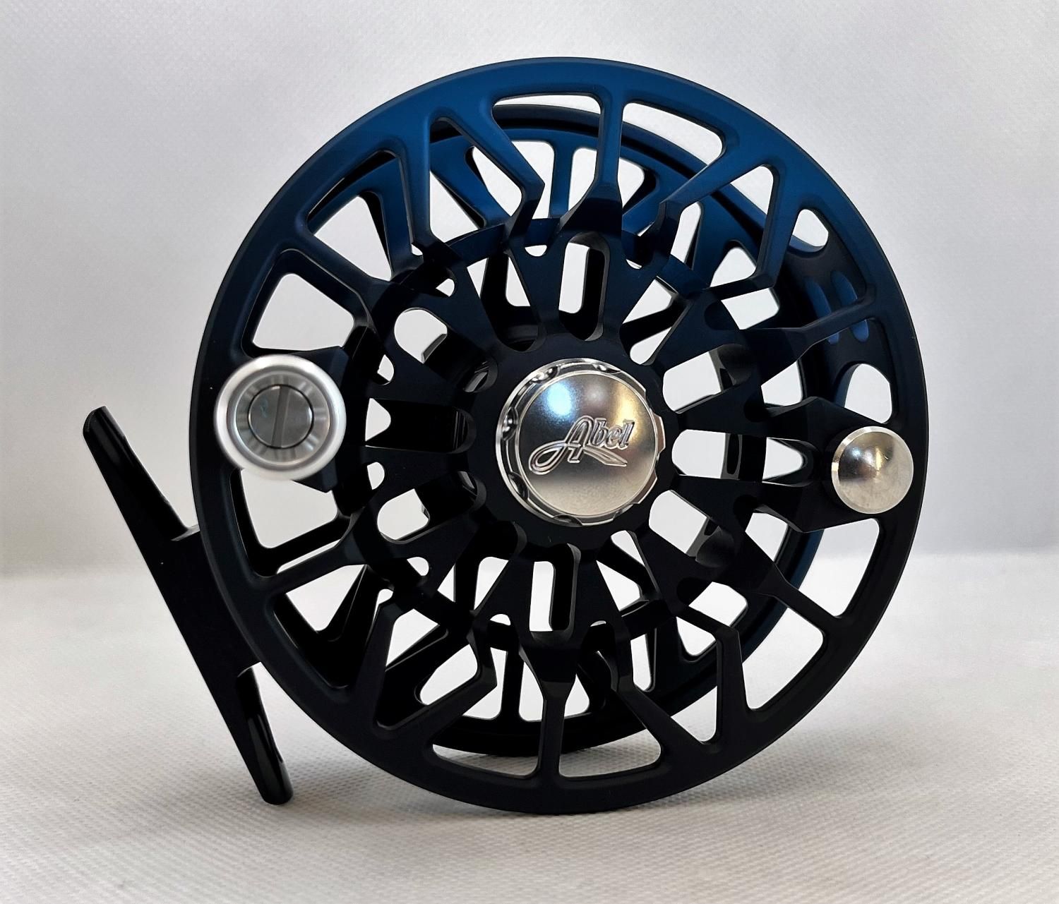 Abel SDS 910 Ported Satin BlackBlue fade w Platinum Handle
