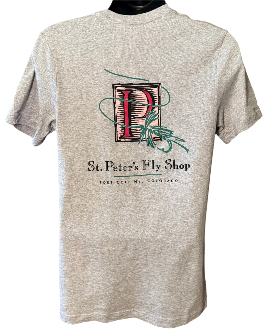 Go West T-Shirt Company SPFS S/S Classic P Logo Athletic Heather