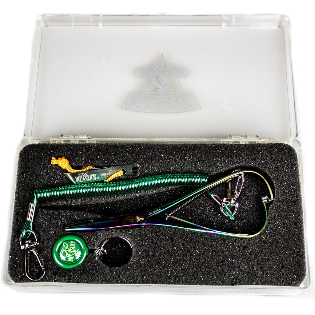 Dr. Slick Nipper, Reel, Mitten Clamp Set: Prism
