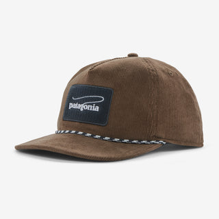 Patagonia Fly Catcher Hat Casting Logo: Topsoil Brown