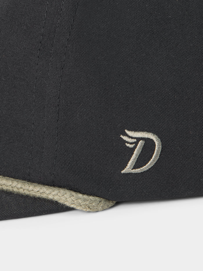 Duck Camp Grandpa Hat Rainbow Trout - Black