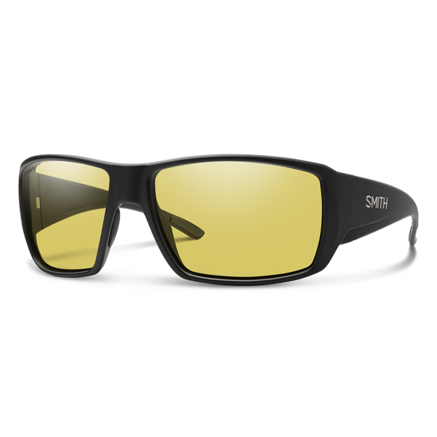 Guides Choice Matte Black Frame CP Glass Polar Low Light Yellow Lens