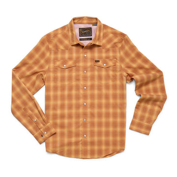 Howler Brothers H Bar B Tech Longsleeve - Kent Plaid : Foliage
