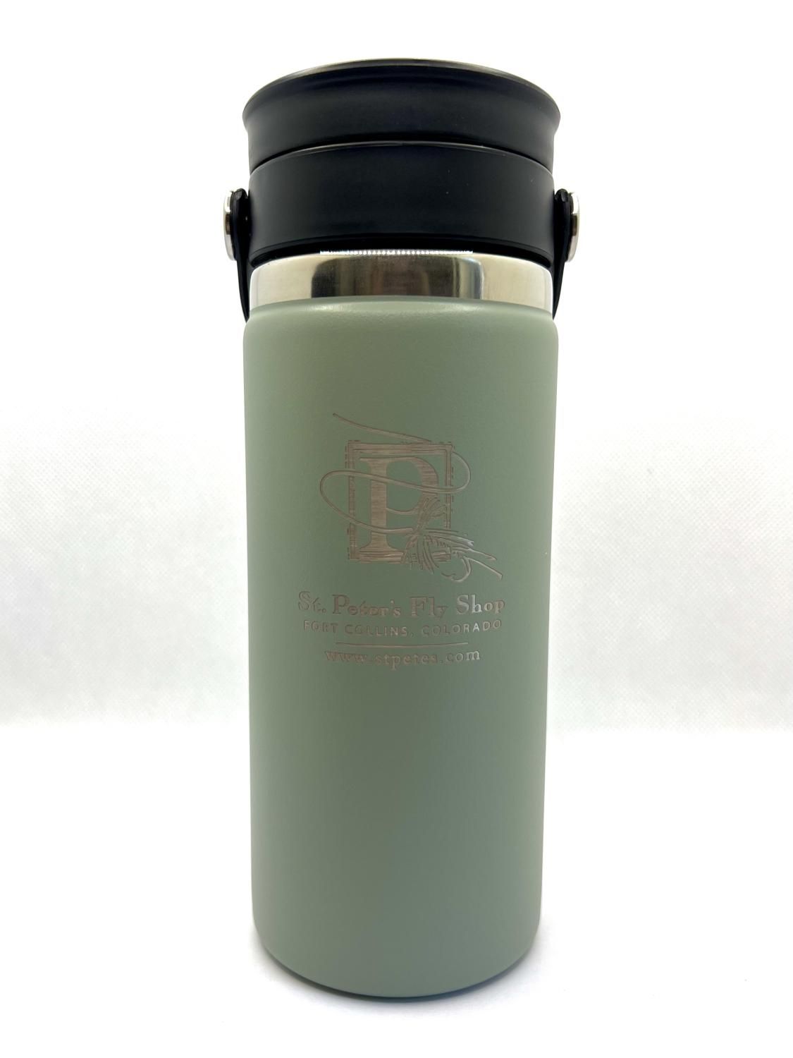 Hydroflask 16oz w Flex Sip Lid Agave SPFS Classic P Logo