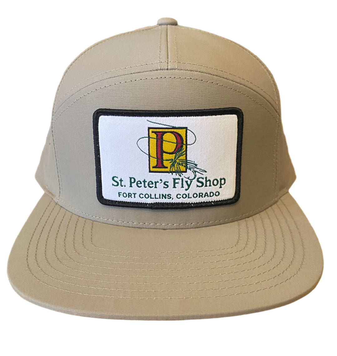 Captuer Headwear St.Peter's Classic Logo Woven Patch Hat Gravel