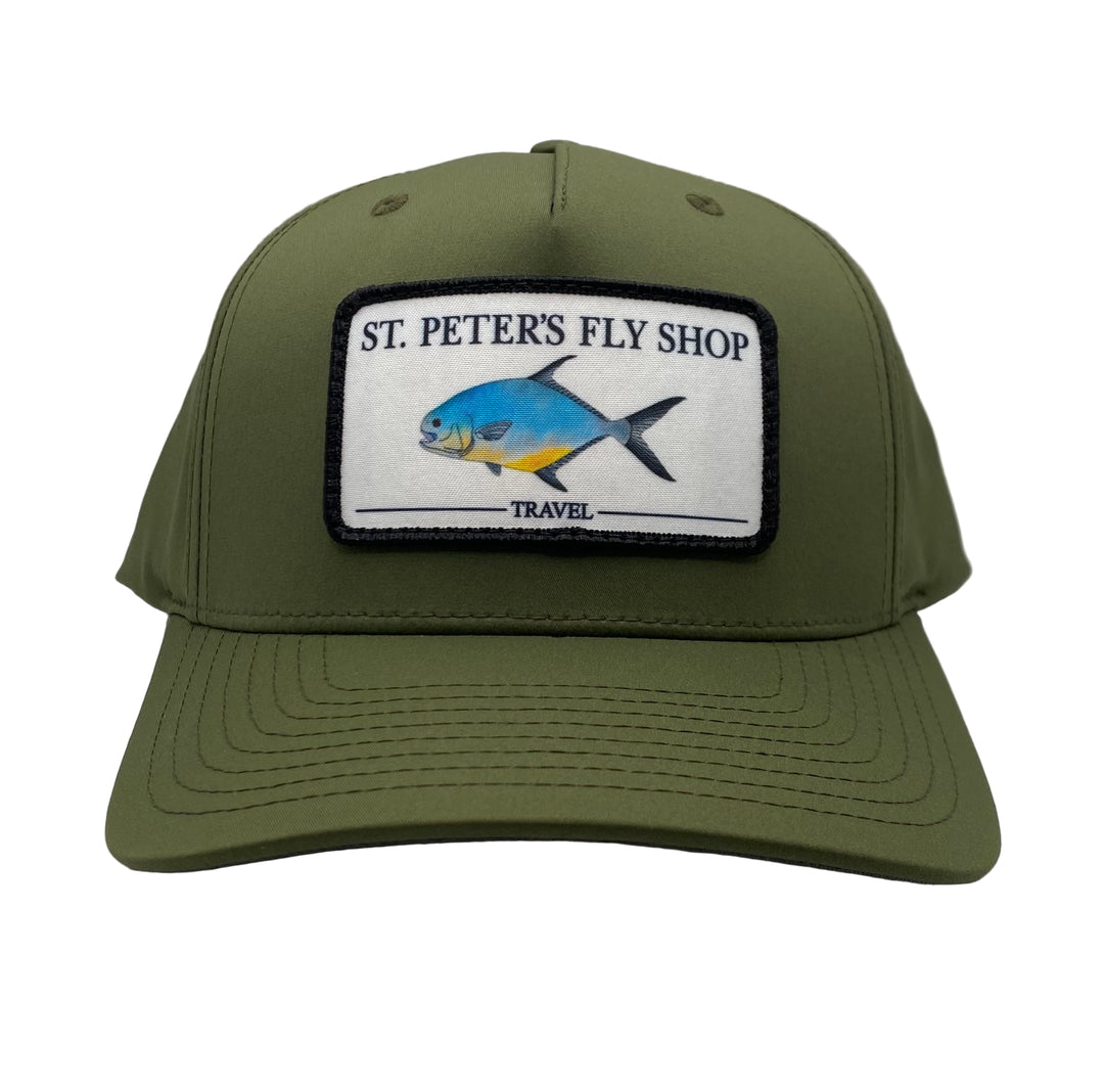 Captuer Headwear St. Peter's Permit Travel Patch Hat Burnt Olive